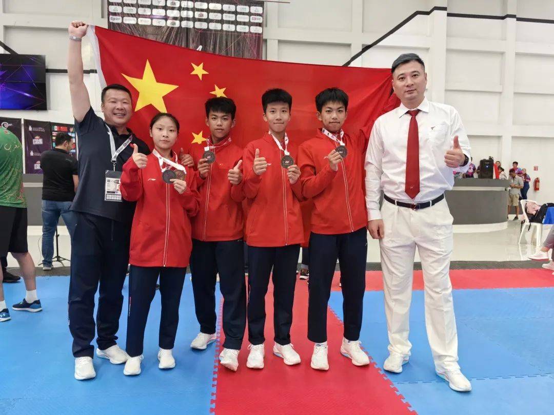 捷报丨我校健儿拿下2023年世界中学生跆拳道锦标赛中国首金